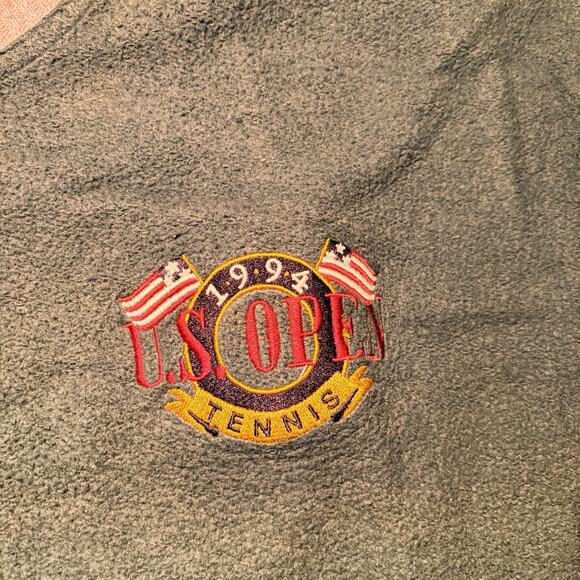 Vintage 1994 U.S. Open Tennis Sweatshirt Gear for Sports Men’s M Green Crewneck - Picture 2 of 4